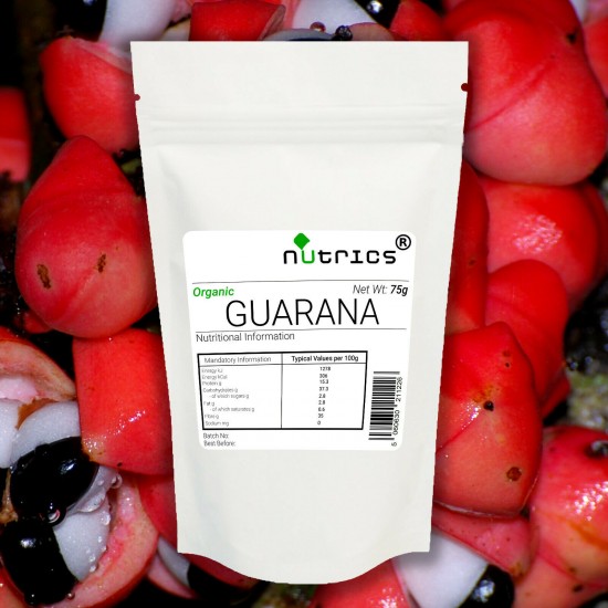 Guarana Seed Vegan Powder (Organic)