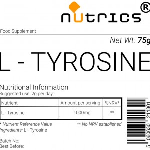 L Tyrosine Vegan Powder