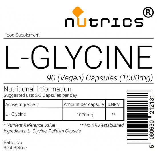 L-Glycine 1,000mg V Capsules