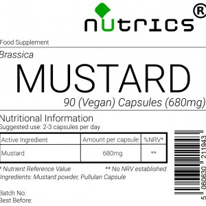 Mustard 680mg V Capsules