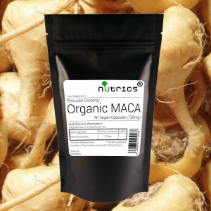 Maca Root ( Organic Peruvian Ginseng) 720mg V Capsules