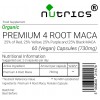 PREMIUM 4 ROOT MACA 730mg V Capsules (Wholesale Bulk Buy)
