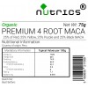 Premium 4 Root Maca Black Red Purple Yellow Maca Vegan Powder (Organic)