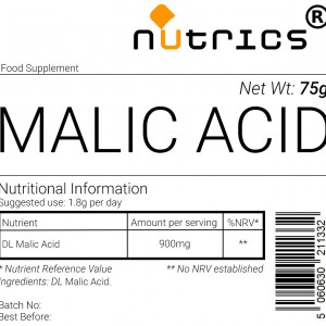 Malic Acid Vegan Powder