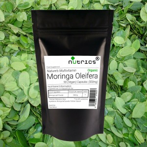 Moringa Oleifera Leaf (Organic) 570mg V Capsules