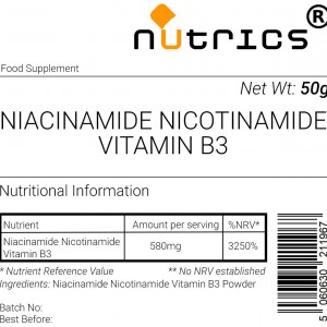 Niacinamide Nicotinaminde Vitamin B3 V Powder  