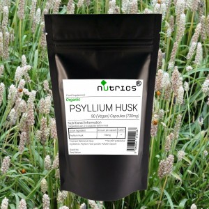 Psyllium Husk (Organic) 730mg V Capsules