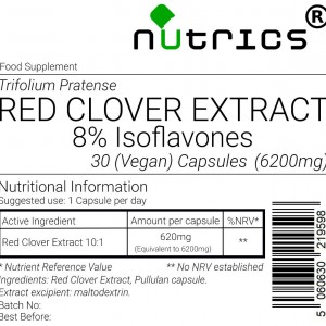 Red Clover Extract 6,200mg V Capsules