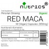 Red Maca (Organic) 830mg V Capsules