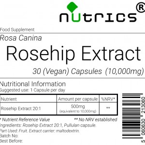Rosehip Extract 10,000mg V Capsules