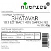 Shatavari Extract 5:1 Extract Vegan Powder