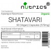 Shatavari Asparagus (Organic) 570mg V Capsules