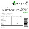 Shatavari Asparagus Racemosus Vegan Powder (Organic)     