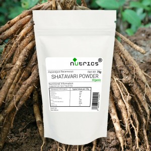 Shatavari Asparagus Racemosus Vegan Powder (Organic)     