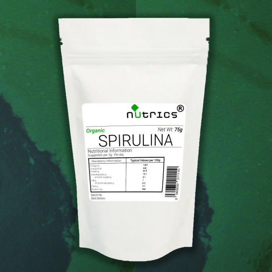 Spirulina Powder Vegan  Superfood (Organic)