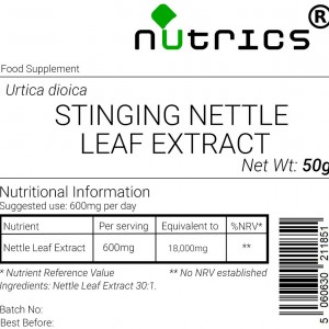 Stinging Nettle Leaf 30:1 Extract Powder