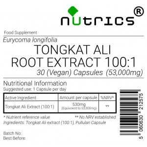 Tongkat Ali Extract 53,000mg V Capsules