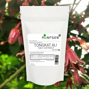 Tongkat Ali 100:1 Extract Vegan Powder - Potent Support for Energy and Vitality | 50g