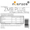 ZMB Plus (Zinc Magnesium & Vitamin B6) 900mg V Capsules